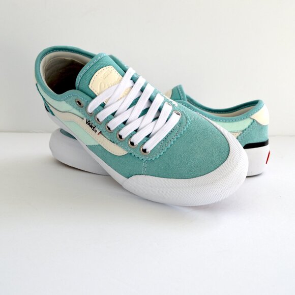 Vans Chima pro acqua haze blue soft sea sneaker shoes SUEDE woman SIZE 7 NEW - Picture 14 of 14